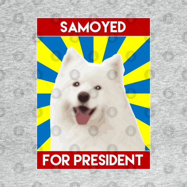 Samoyed For President by inotyler